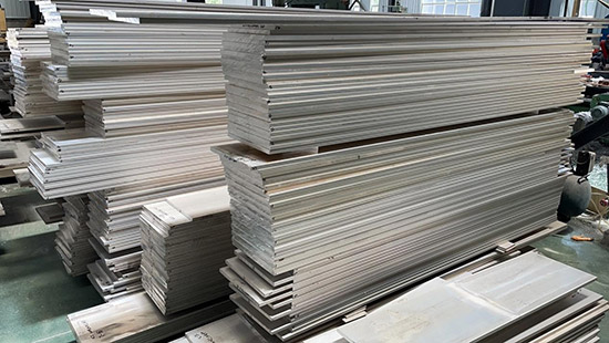 Magnesium Needle plate for a needle punching machine